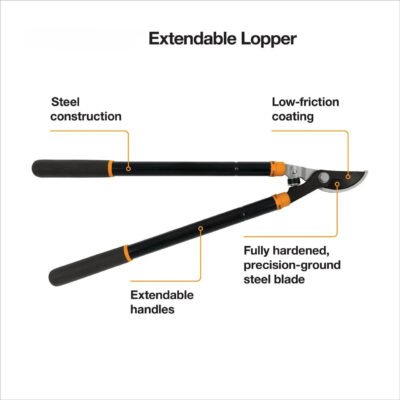 Lopper Extendable Handle and Single Pivot, 25